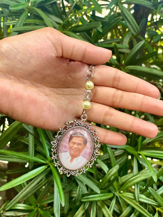 Silver XL Memorial Charm (Design B4)