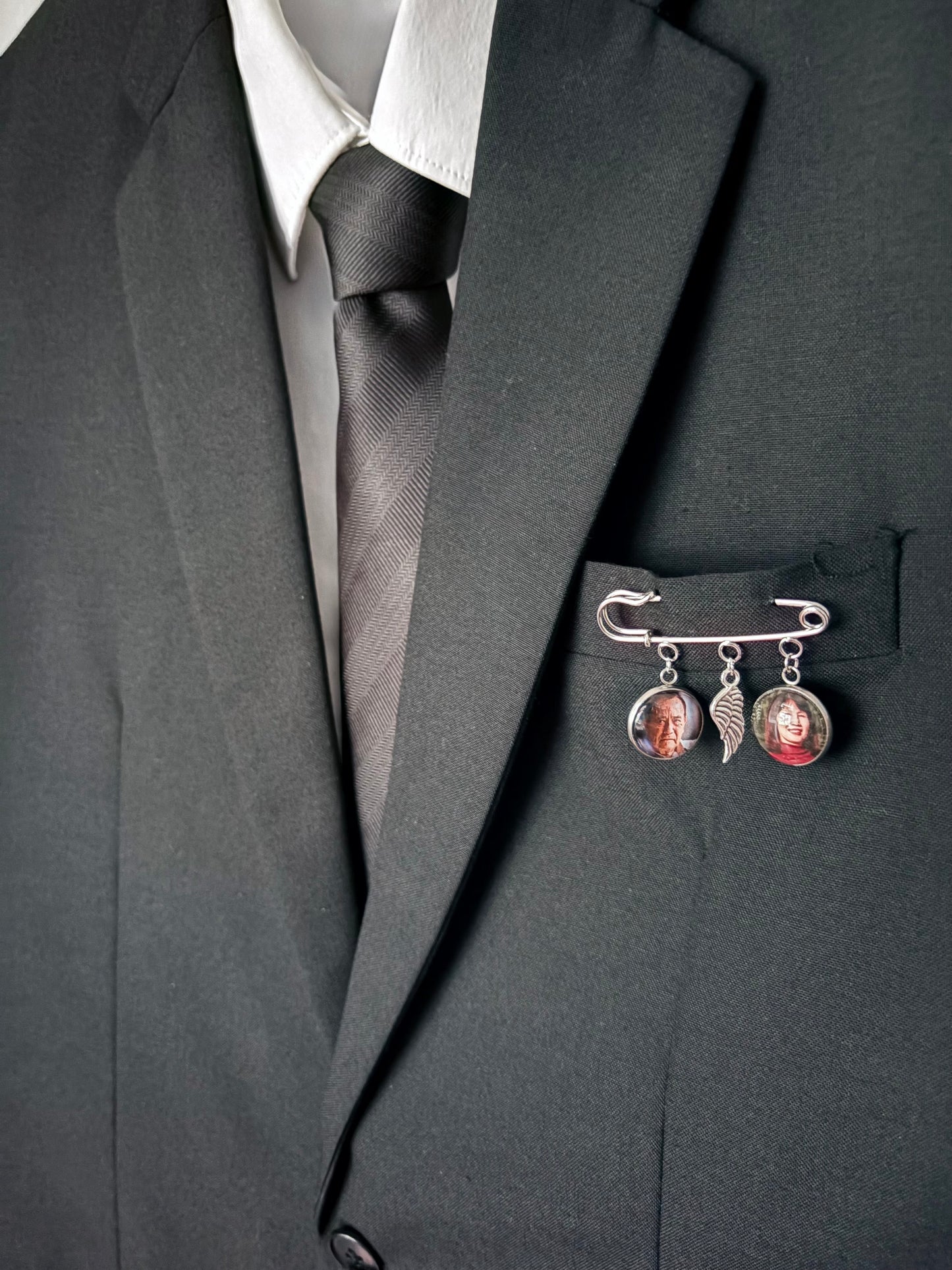 Memorial Pin Brooch (Designs PB1-PB10)