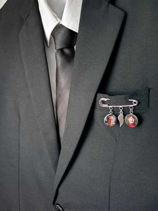 Memorial Pin Brooch (Designs PB1-PB10)