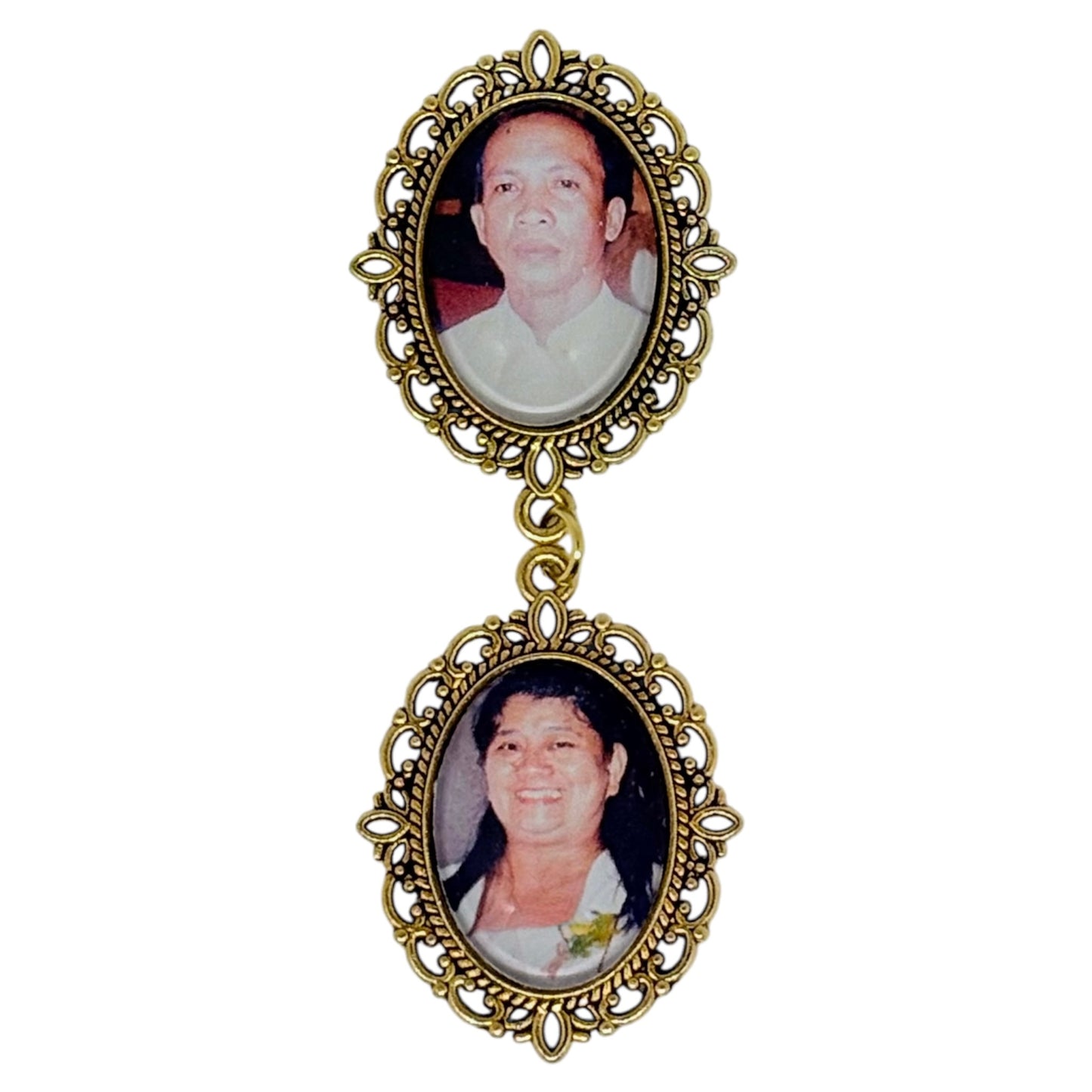Medium Double Oval Pin (Design DP2, DP3)