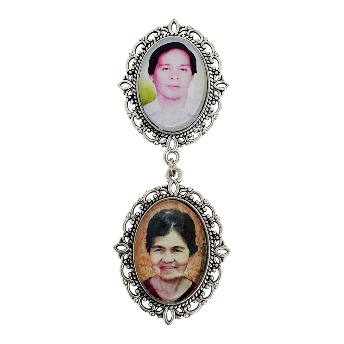 Medium Double Oval Pin (Design DP2, DP3)